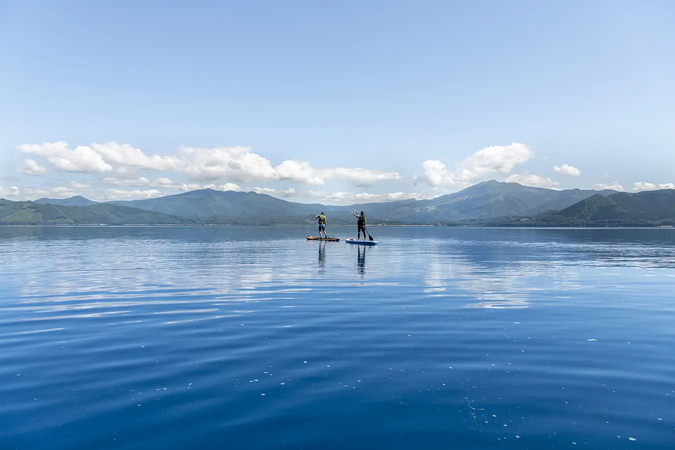 2田沢湖SUP