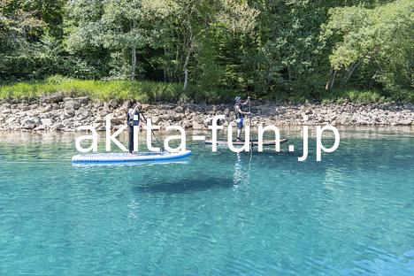4田沢湖SUP
