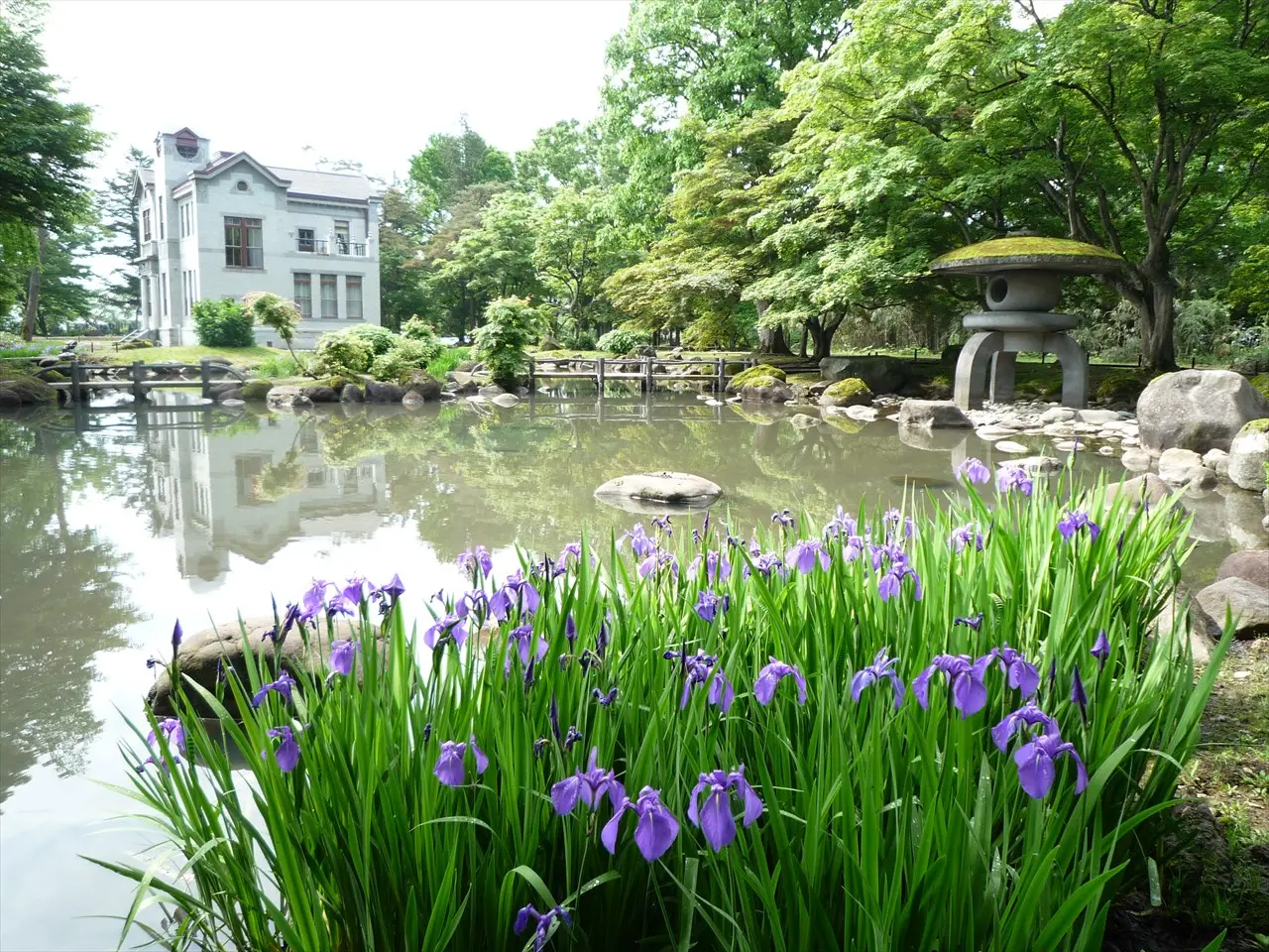 国指定名勝　旧池田氏庭園