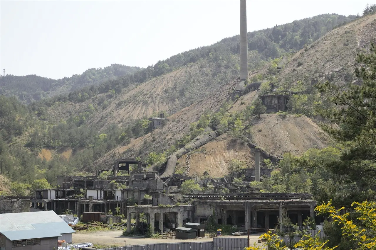 史跡　尾去沢鉱山（近代化産業遺産）