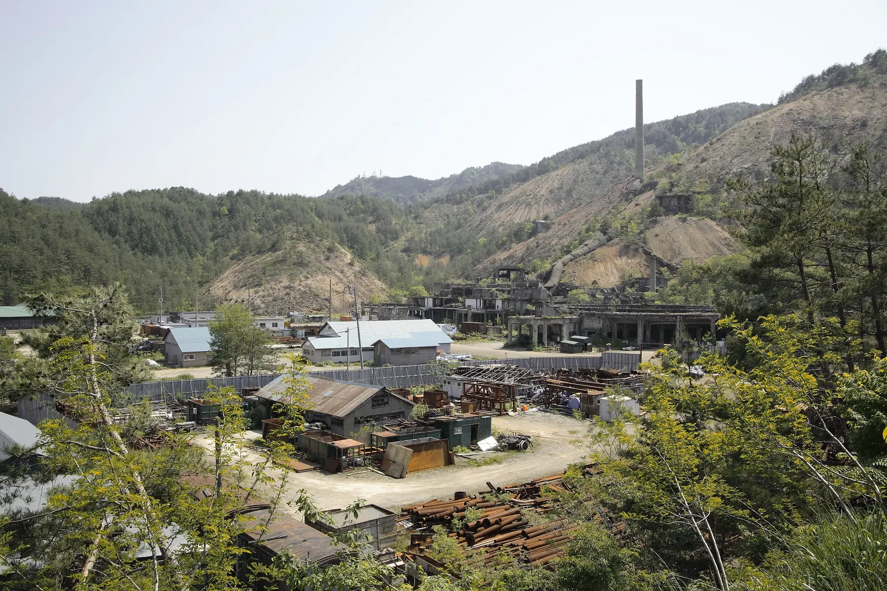 史跡　尾去沢鉱山（近代化産業遺産）