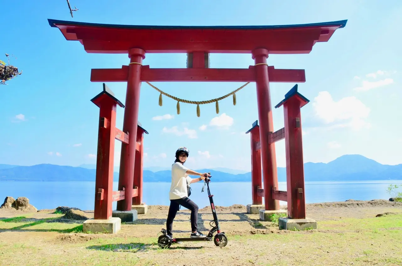 田沢湖レンタサイクル／電動キックボード