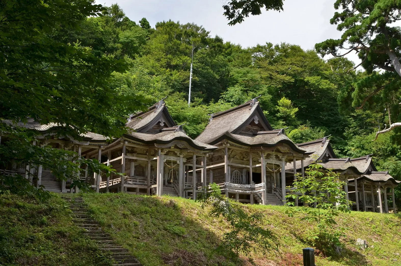 赤神神社 五社堂