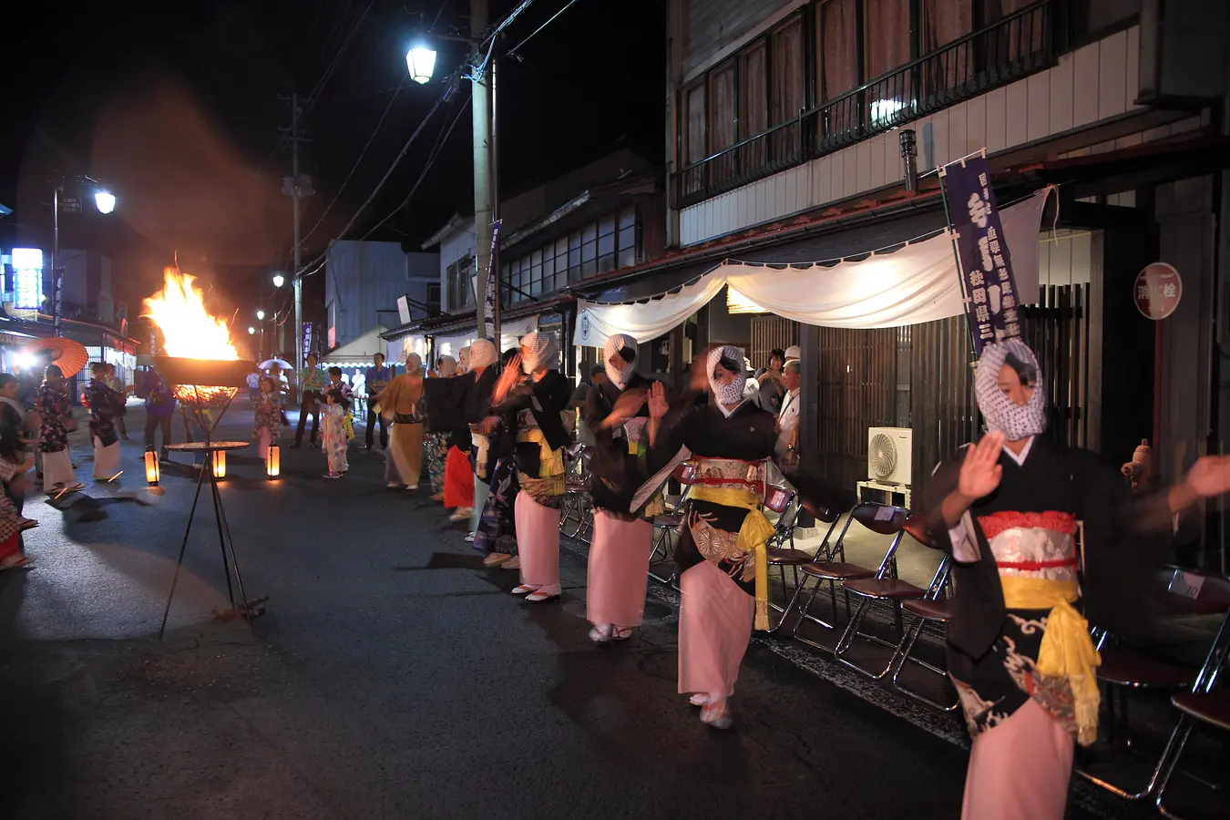 03毛馬内の盆踊り