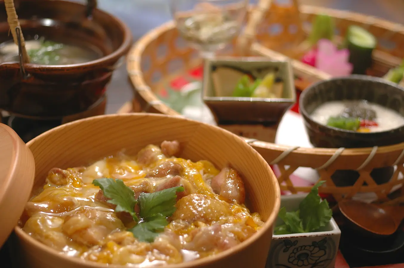 02比内地鶏親子丼