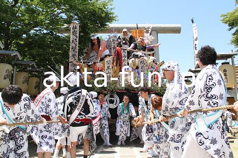 03土崎神明社祭の曳山行事