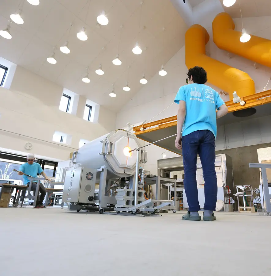 05秋田市新屋ガラス工房