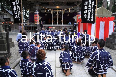 01角館のお祭り