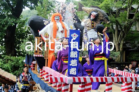 07角館のお祭り