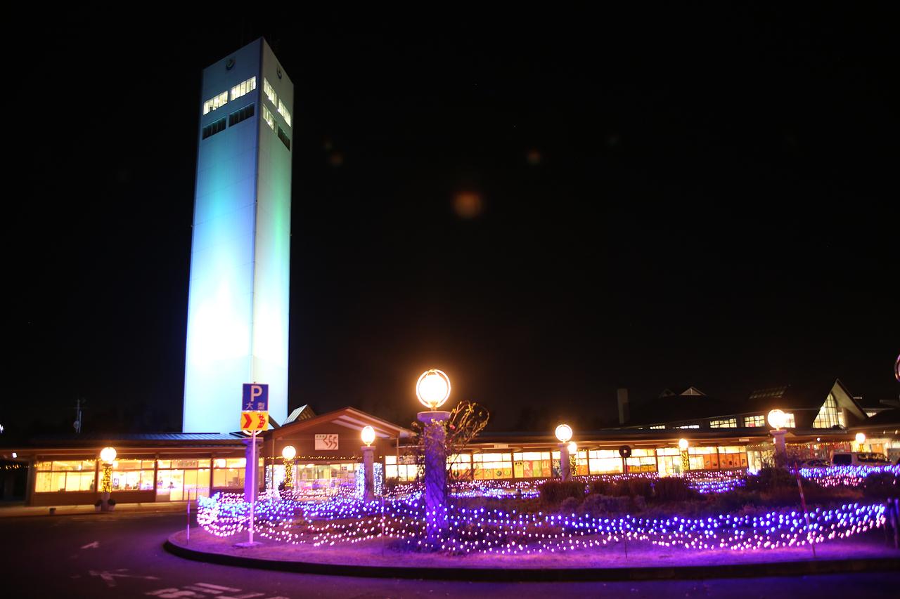 道の駅てんのう 天王グリーンランドイルミネーション【潟上市】