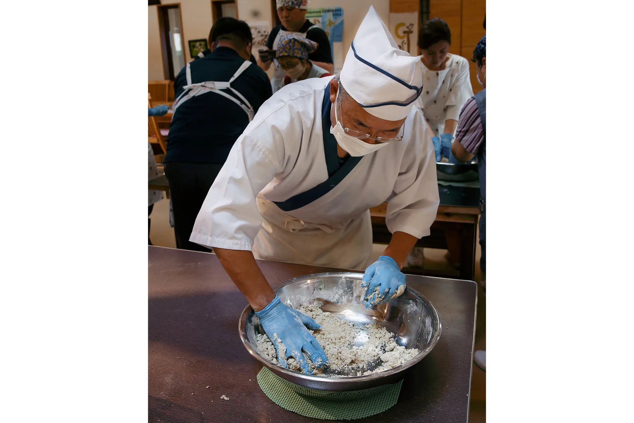 本館ソバ打ち体験【八峰町】