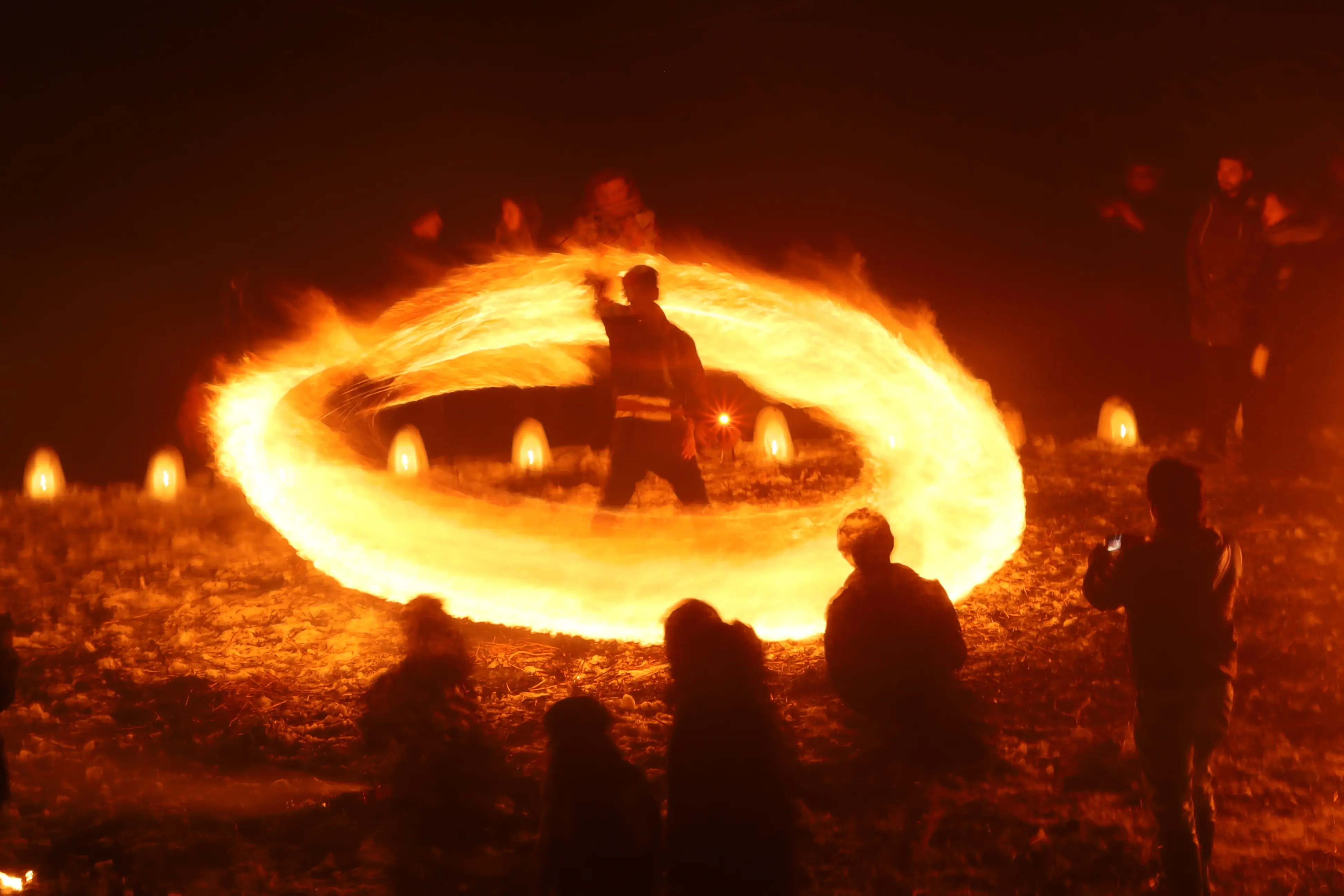 角館の火振りかまくら