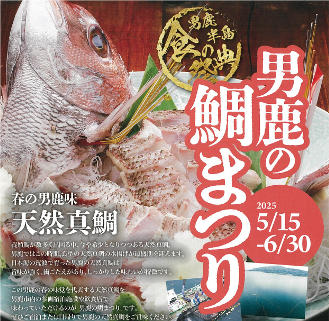 男鹿の鯛まつり