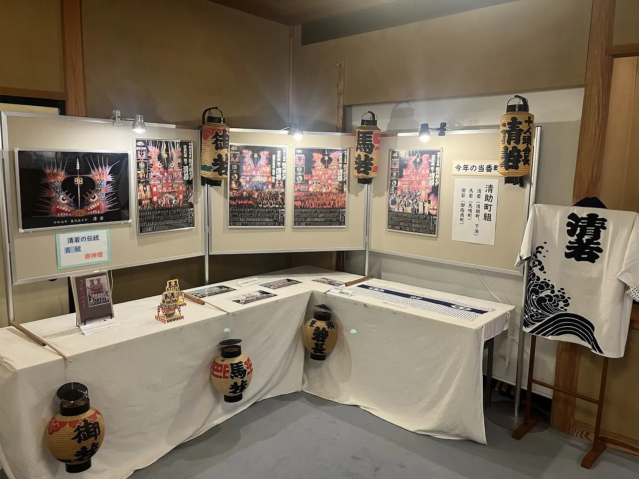 能代の七夕展