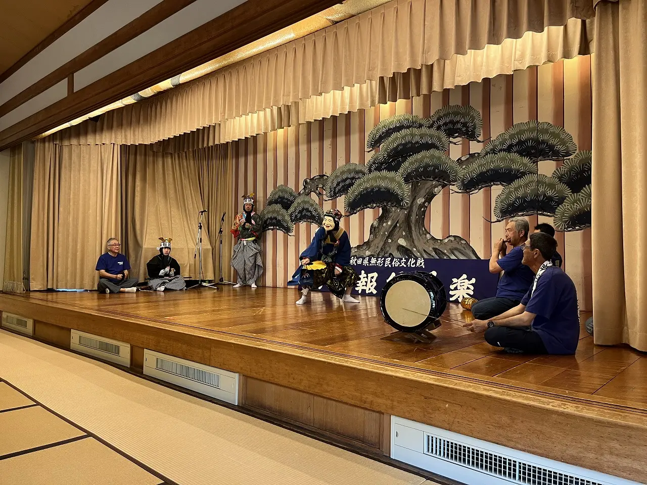 【能代市番楽大競演会】