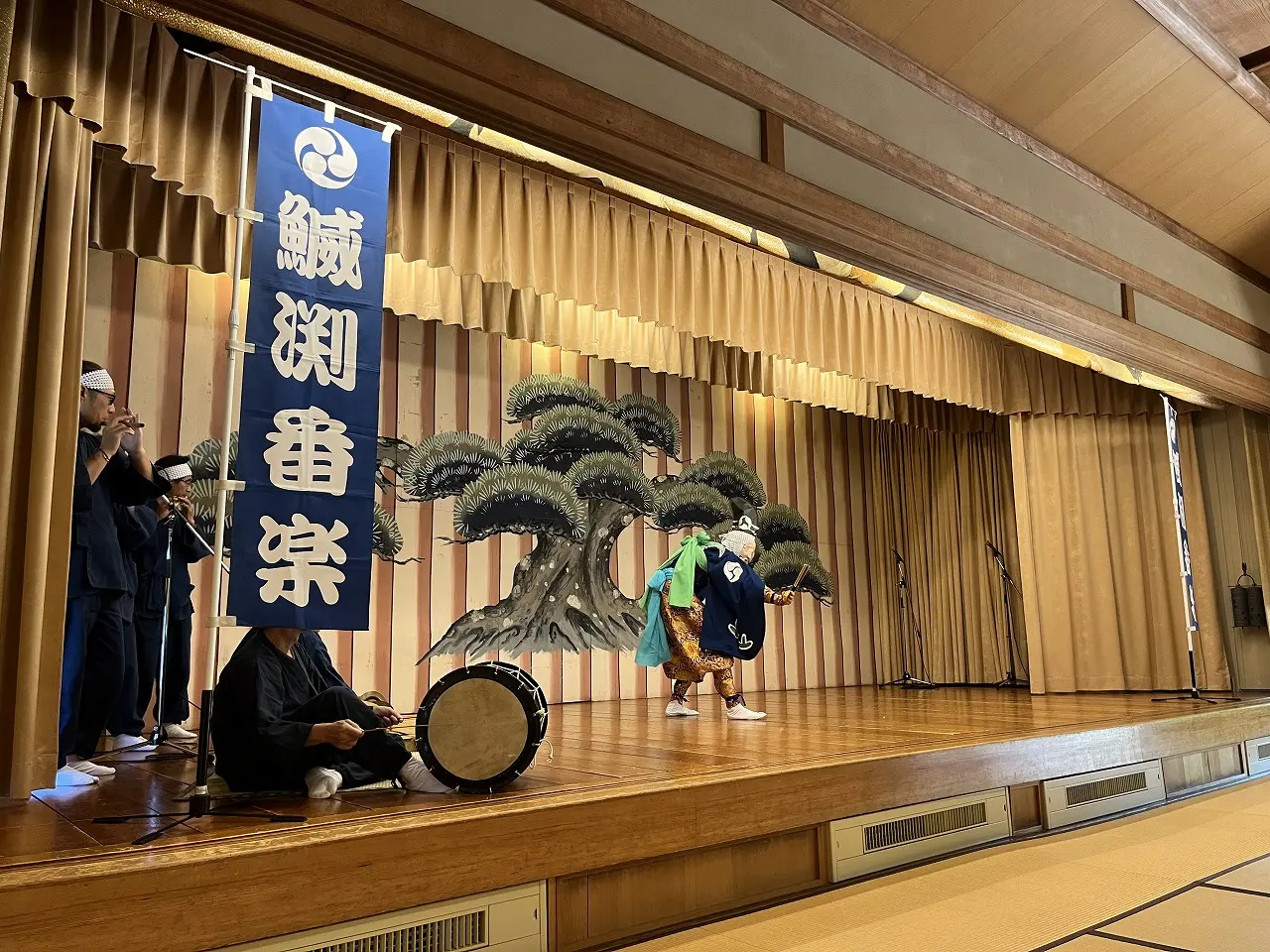 【能代市番楽大競演会】