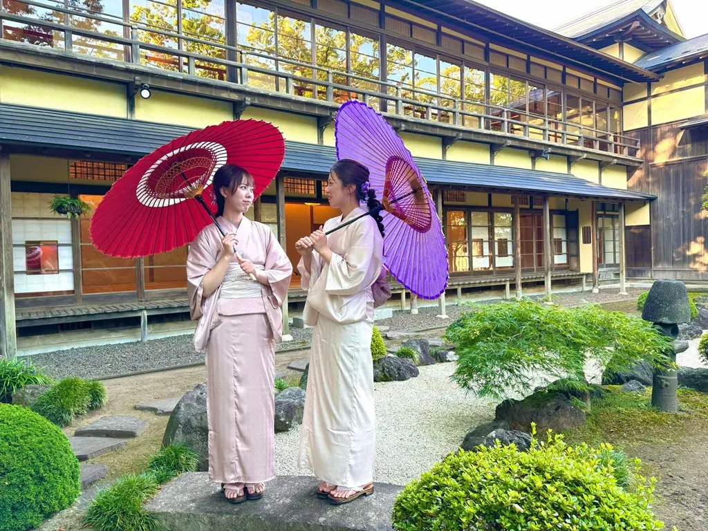 国登録有形文化財「旧料亭金勇」で着物体験