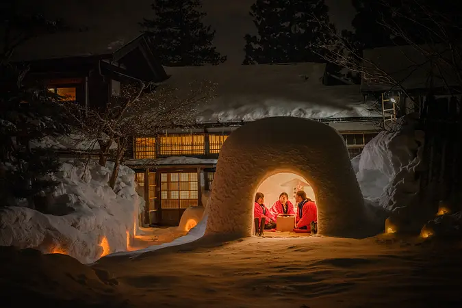 【マイカー／冬／2泊3日】雪国横手を満喫！家族みんなで横手の冬をまるごと楽しむ旅