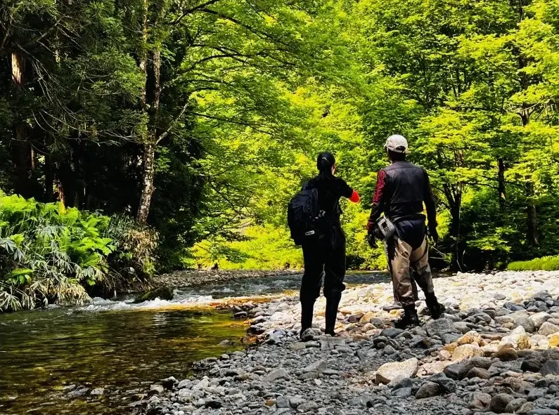 北秋田自然体験「渓流釣り体験」【北秋田市】