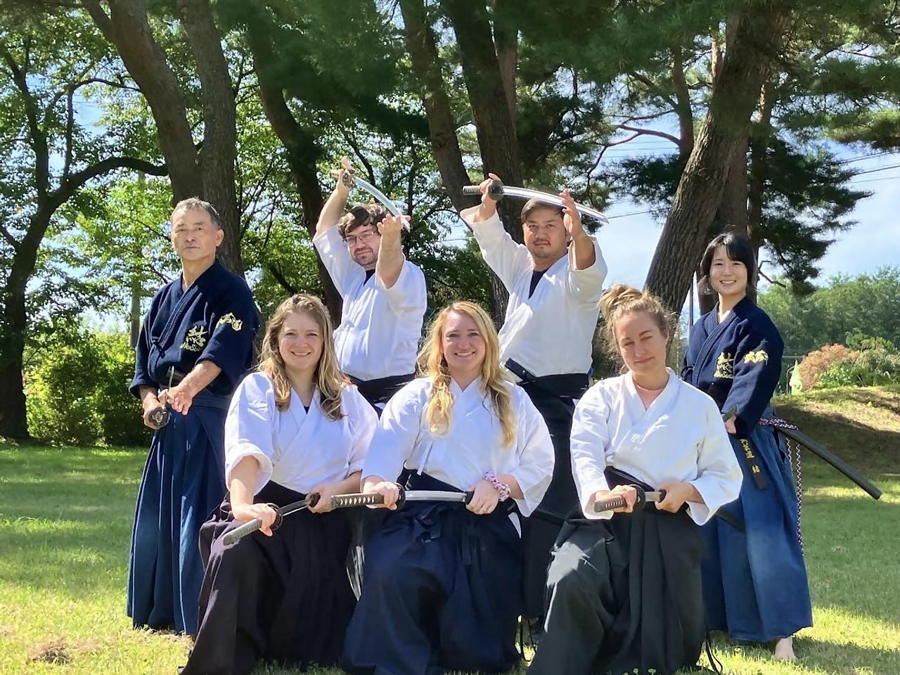 サムライ体験（居合・剣術・杖術 ほか）※要予約【小坂町】