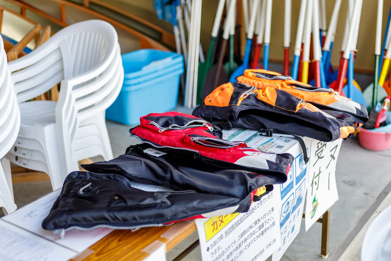 01米代川カヌーツーリング