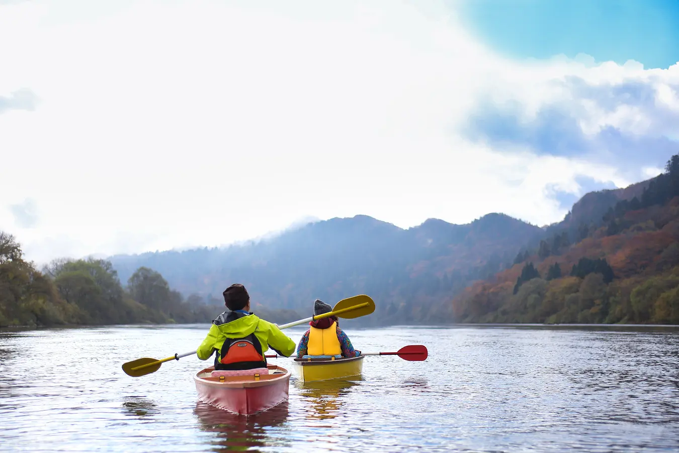 07米代川カヌーツーリング
