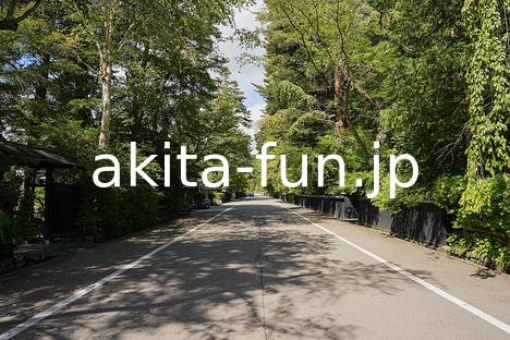 04角館の武家屋敷通り