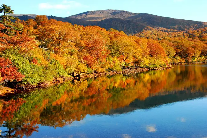須川湖・須川高原の紅葉