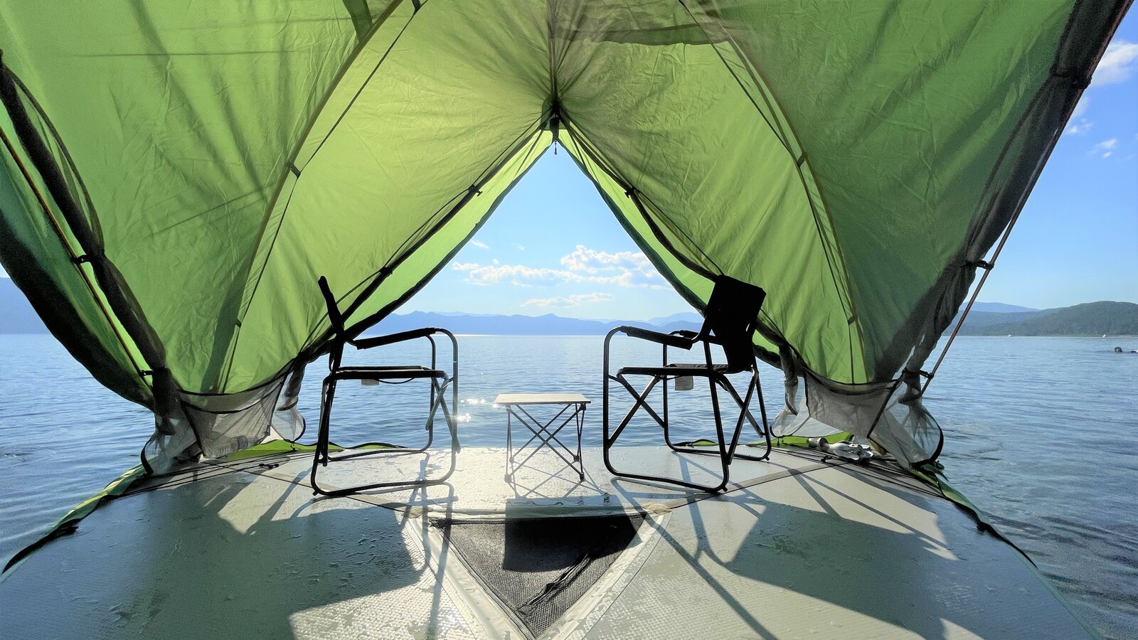 秘密基地みたいなテントを楽しむ！田沢湖の新感覚キャンプ！ | ブランニューアキタ | アキタファン